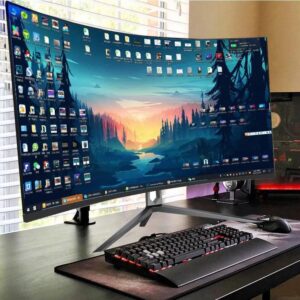 Curved monitors