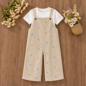 Floral Overalls