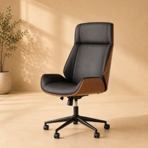 Leather boardroom chair